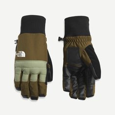 Перчатки The North Face для мужчин, размер L, зеленый