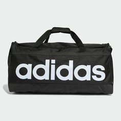 Сумка спортивная adidas, 63 л, 33х26х65 см, black/white