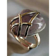 Кольцо ФАБРИКА украшений, аметист, безразмерное, фиолетовый