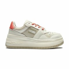 Кеды Tommy Jeans TJW RETRO BAS, размер T36, бежевый