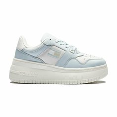 Кеды Tommy Jeans TJW RETRO BAS, размер T37, голубой/белый