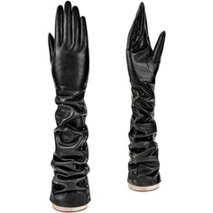 Перчатки ELEGANZZA для женщин, размер 6.5, black