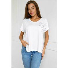 Футболка Lika Dress, размер 54, белый
