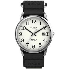 Наручные часы TIMEX Easy Reader, стальной/белый/черный