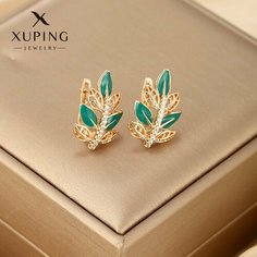 Серьги XUPING JEWELRY, размер 22 мм