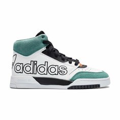 Кеды adidas, размер T3, белый/зеленый/черный