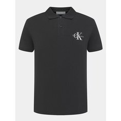 Поло Calvin Klein Jeans, размер L, черный