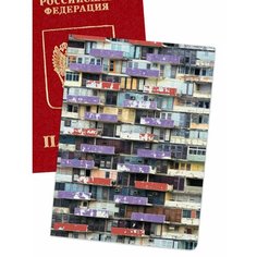 Обложка для паспорта , белый Mobi Fone