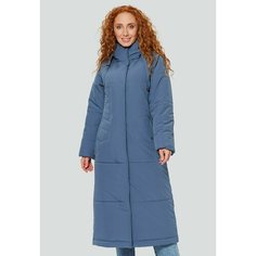 Пальто DIMMA fashion studio Атесса, размер 64, синий