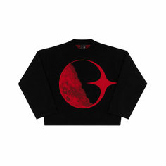 Свитер syro Red Moon, размер L, , черная