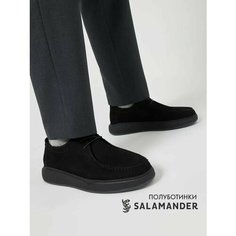 Полуботинки Salamander, размер 39, черный