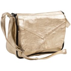 Сумка кросс-боди , фактура гладкая, золотистый Unvers Leather Istanbul