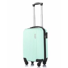 Чемодан Lcase Krabi, 36 л, размер S, мятный