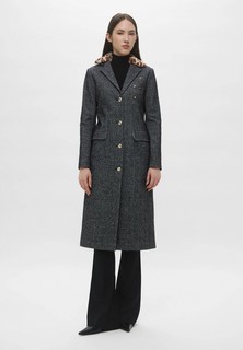 Пальто однобортное Trussardi