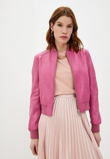 Куртка кожаная Trussardi