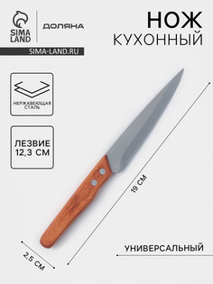 Нож кухонный доляна