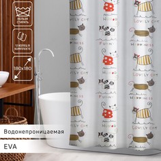Штора для ванны доляна