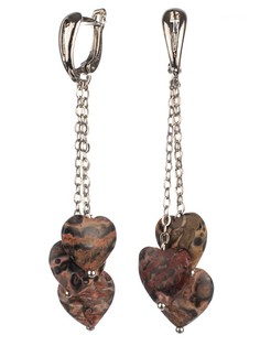 Серьги Бусики Колечки