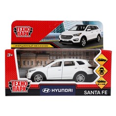 Машина металлическая HYUNDAI, Технопарк SANTAFE-12-WH