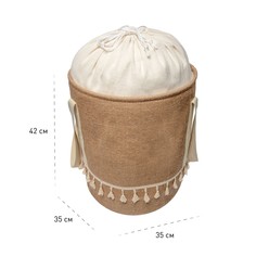 Корзина бельевая с ручками Handy Home