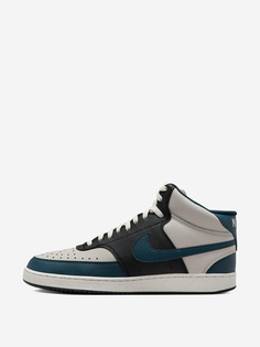 Кеды высокие мужские Nike Court Vision Mid Next Nature, Черный