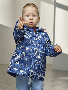 Парка для мальчика batik "Бронсон" камуфляж синий, Синий Батик