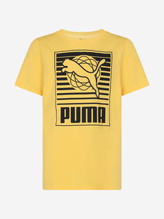 Футболка для мальчиков PUMA Graphics, Желтый