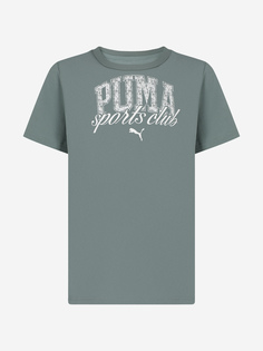 Футболка для мальчиков PUMA Classic Graphic, Зеленый
