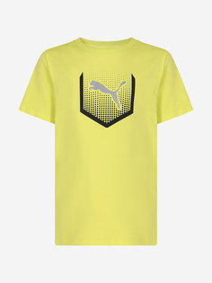 Футболка для мальчиков PUMA Active Sports Graphic, Желтый