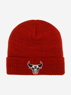Шапка с отворотом MITCHELL NESS KTCFMM19260-CBURED1 Chicago Bulls NBA (красный), Красный Mitchell&Ness