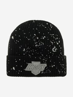 Шапка с отворотом MITCHELL NESS HCFK6021-LAKYYPPPBLCK Los Angeles Kings NHL (черный), Черный Mitchell&Ness