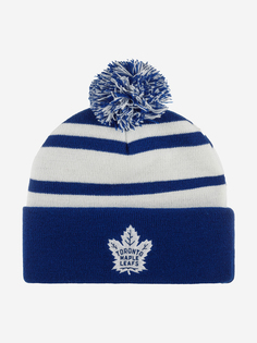 Шапка с помпоном MITCHELL NESS KTPCLD21212-TMLBLUE Toronto Maple Leafs NHL (синий), Синий Mitchell&Ness