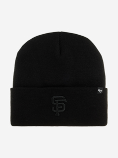 Шапка с отворотом 47 BRAND B-HYMKR22ACE-BKB San Francisco Giants MLB (черный), Черный 47