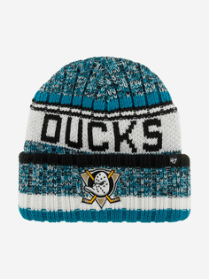 Шапка с отворотом 47 BRAND H-QTOSS25ACE-BK Anaheim Ducks NHL (зеленый), Зеленый 47