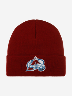 Шапка с отворотом MITCHELL NESS EU175-TEAMTALK-BURG Colorado Avalanche NHL (красный), Красный Mitchell&Ness