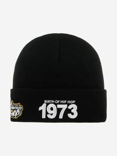 Шапка с отворотом MITCHELL NESS HCFK7571-CLBYYPPPBLCK Hip Hop (черный), Черный Mitchell&Ness