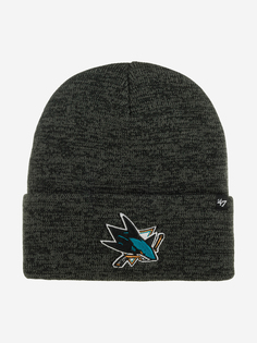 Шапка с отворотом 47 BRAND H-TBNCL22XXE-CC San Jose Sharks NHL (серый), Серый 47