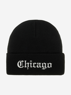 Шапка с отворотом MITCHELL NESS KN63ZChicago (черный), Черный Mitchell&Ness