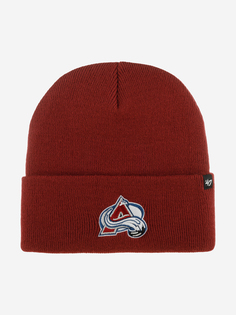 Шапка с отворотом 47 BRAND H-HYMKR16ACE-CA Colorado Avalanche NHL (малиновый), Мультицвет 47