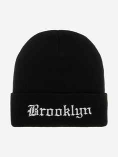 Шапка с отворотом MITCHELL NESS KN61ZBrooklyn (черный), Черный Mitchell&Ness