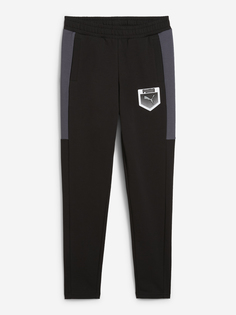 Брюки для мальчиков PUMA Active Sports Graphic, Черный