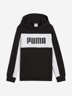 Худи для мальчиков PUMA Block, Черный