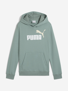 Худи для мальчиков PUMA No.1 Logo, Зеленый