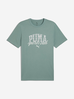 Футболка мужская PUMA Classic Graphic, Зеленый