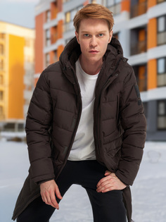 Куртка утепленная мужская FILA, Коричневый