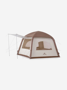 Палатка Naturehike Ango Air, 2-местная, быстросборная, надувной каркас, бежевая, Бежевый