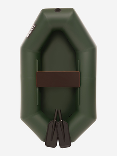 Лодка ПВХ 170 натяжное дно гребная, Зеленый Titanboats