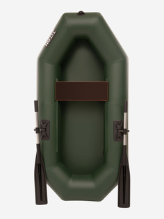 Лодка ПВХ 200 натяжное дно гребная, Зеленый Titanboats