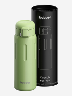 Термокружка ваккумная Capsule 500 мл с закрытой питьевой системой, фисташковый, Зеленый Bobber