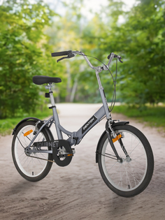 Велосипед складной Denton Journey 1.0 20", Серый